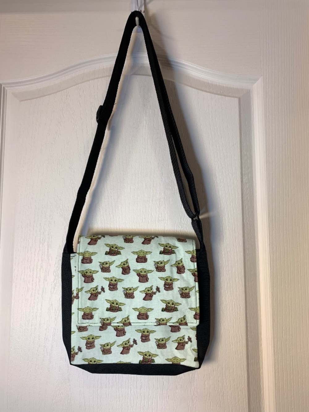 New Handmade Grogu Baby‎ Yoda Messenger Bag Star Wars The Mandalorian Crossbody